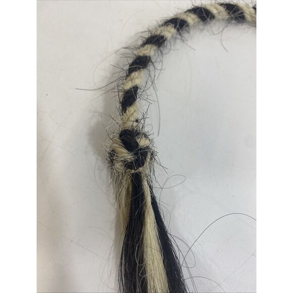 Vintage Riata Hand-Woven 13’ Horse Hair Lead Rope  Handmade Winnemucca Nevada - Picture 4 of 10